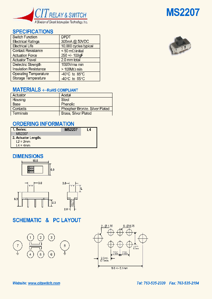 MS2207_1098436.PDF Datasheet