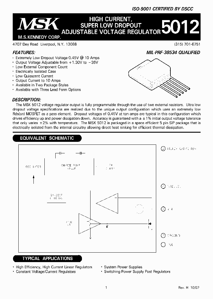 MSK5012ZU_1284428.PDF Datasheet