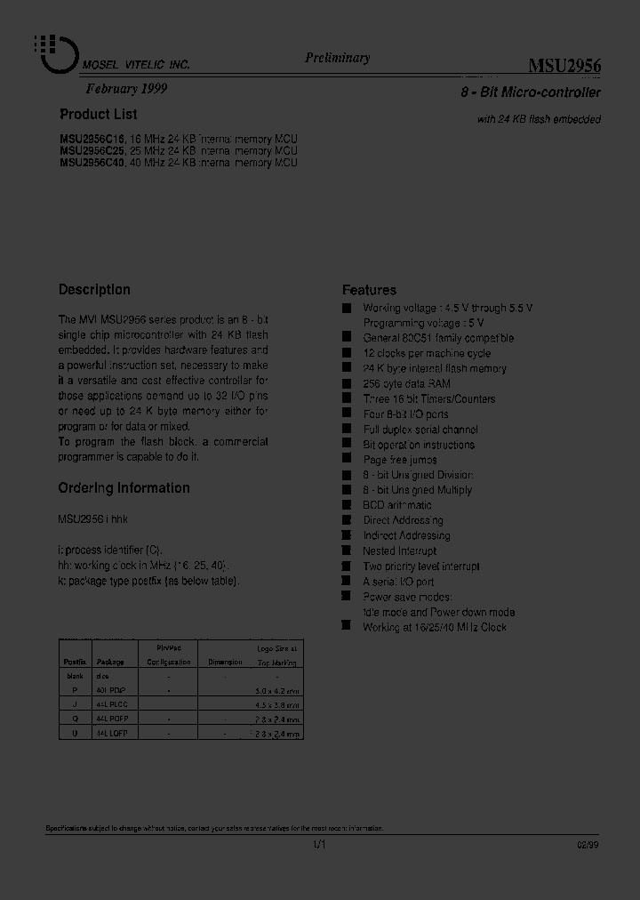 MSU2956C40_1284967.PDF Datasheet