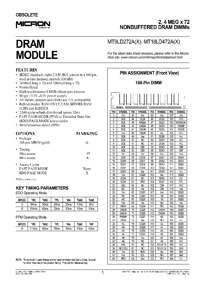 MT9LD272AG-5X_702447.PDF Datasheet