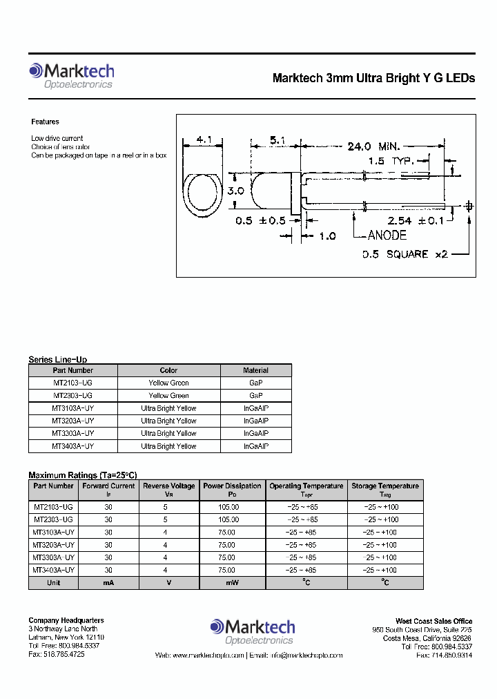 MT3403A-UY_1285068.PDF Datasheet