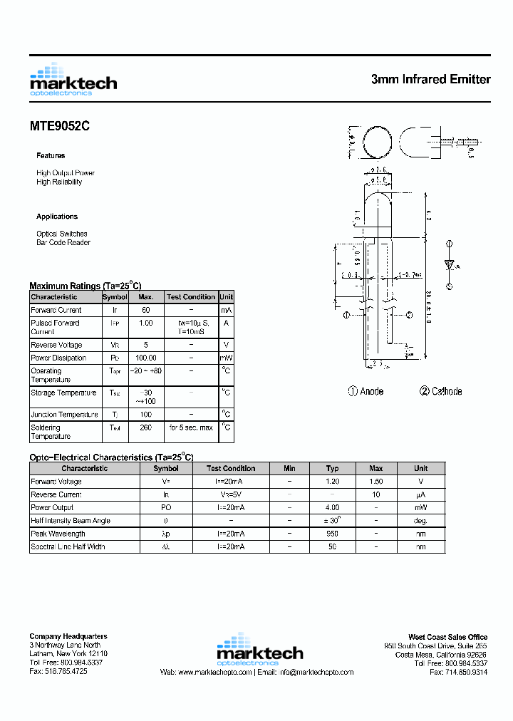 MTE9052C_1158711.PDF Datasheet