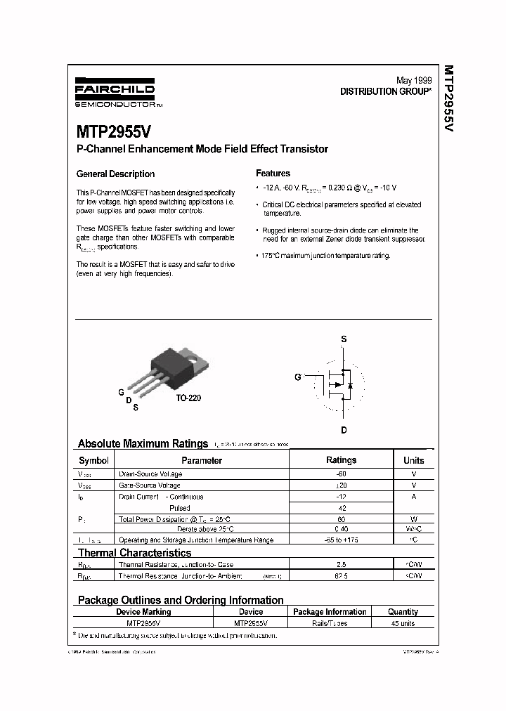 MTP2955V_1285854.PDF Datasheet