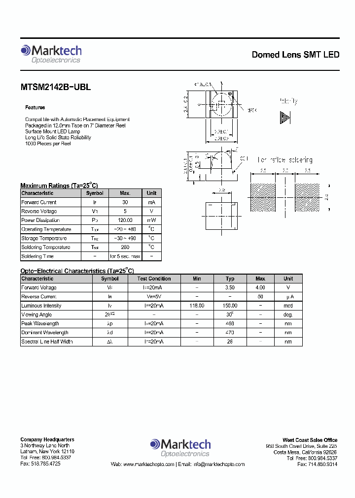 MTSM2142B-UBL_1285938.PDF Datasheet