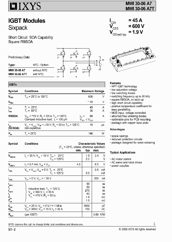 MWI30-06A7T_1286510.PDF Datasheet