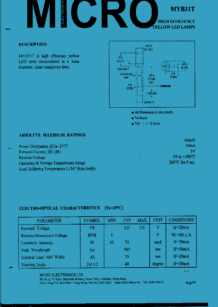 MYB31T_1286950.PDF Datasheet