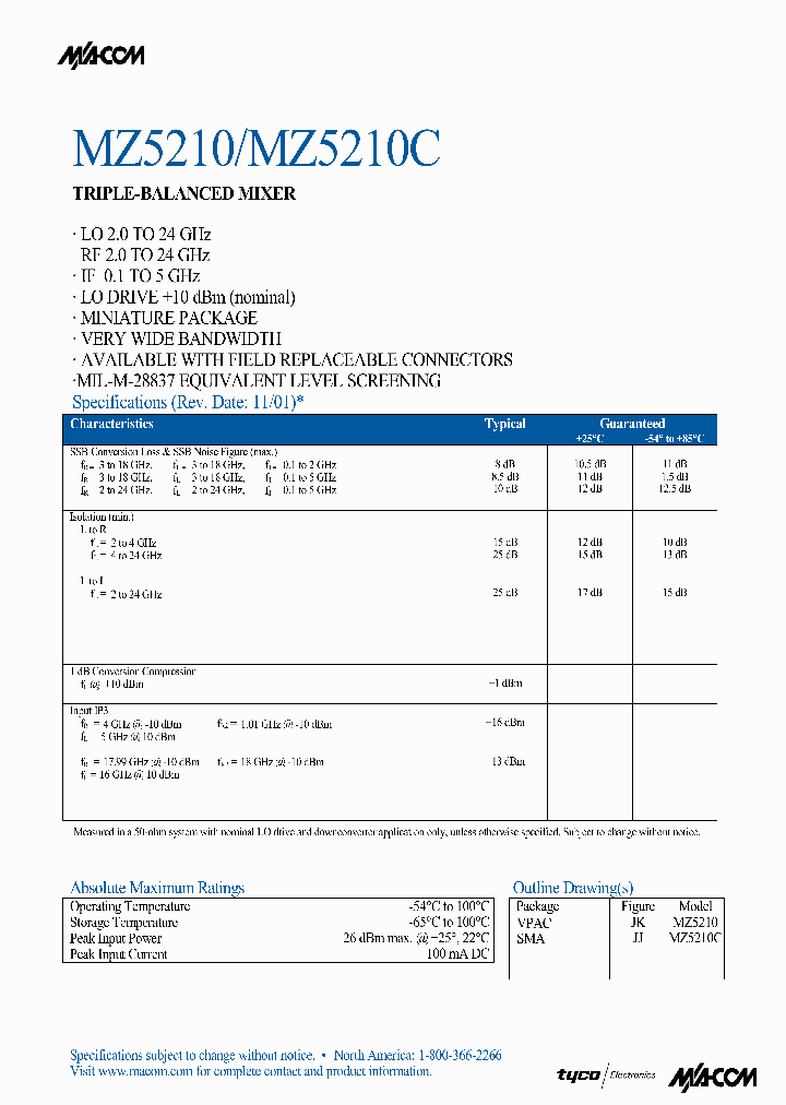 MZ5210C_1287003.PDF Datasheet