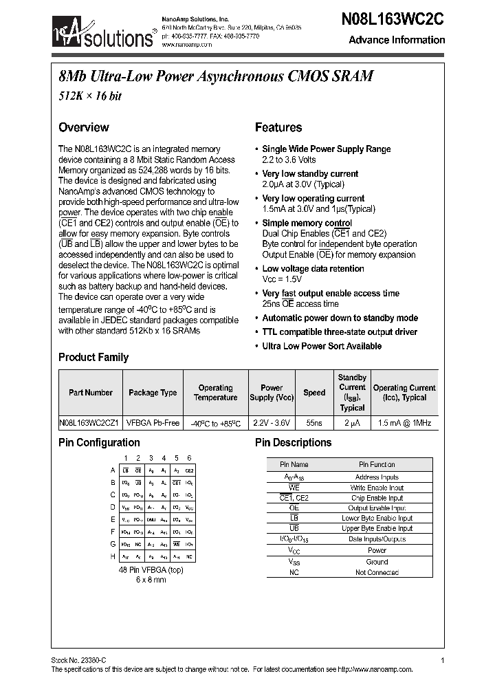 N08L163WC2CZ1-55IL_1287052.PDF Datasheet