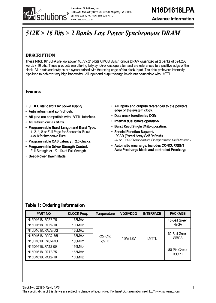 N16D1618LPAZ2-75I_1287062.PDF Datasheet