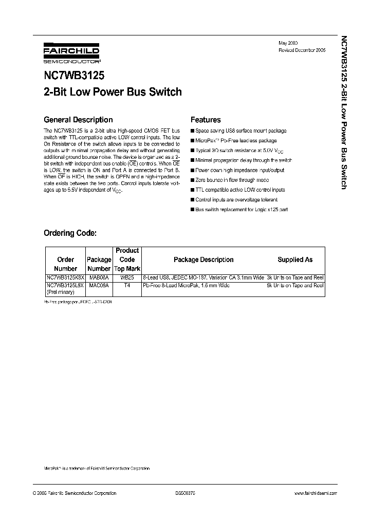 NC7WB312505_1287622.PDF Datasheet