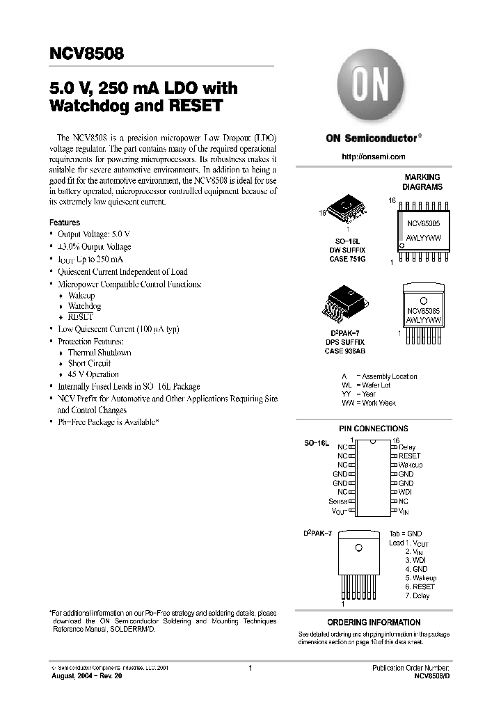 NCV8508DW50R2_1288005.PDF Datasheet