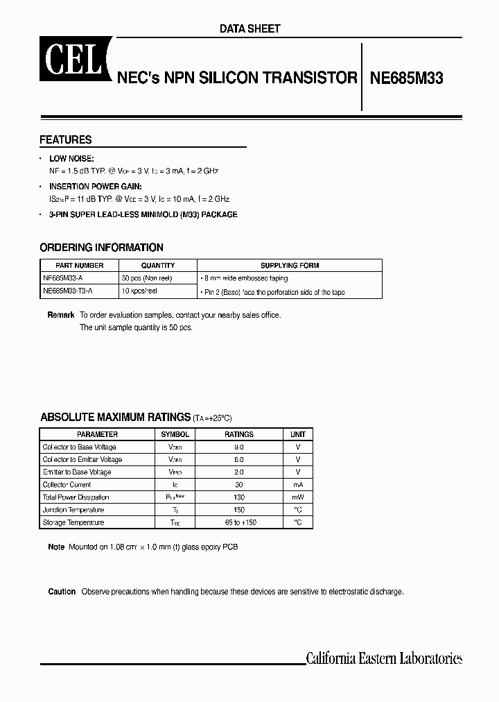 NE685M33-T3-A_1288366.PDF Datasheet