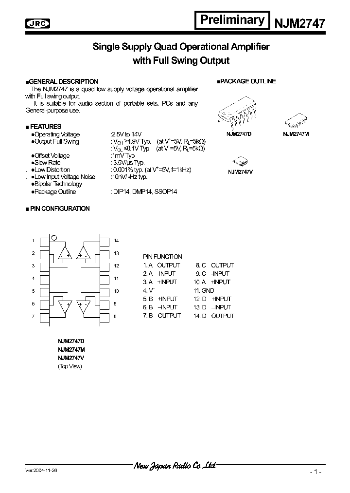 NJM2747V_1288927.PDF Datasheet