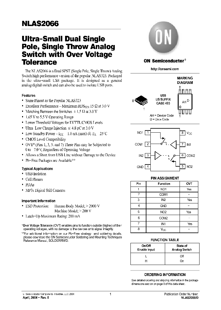 NLAS2066UST3_1108428.PDF Datasheet