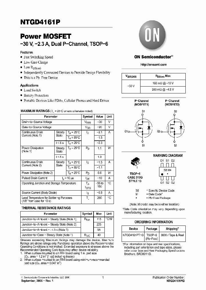 NTGD4161P06_1291461.PDF Datasheet