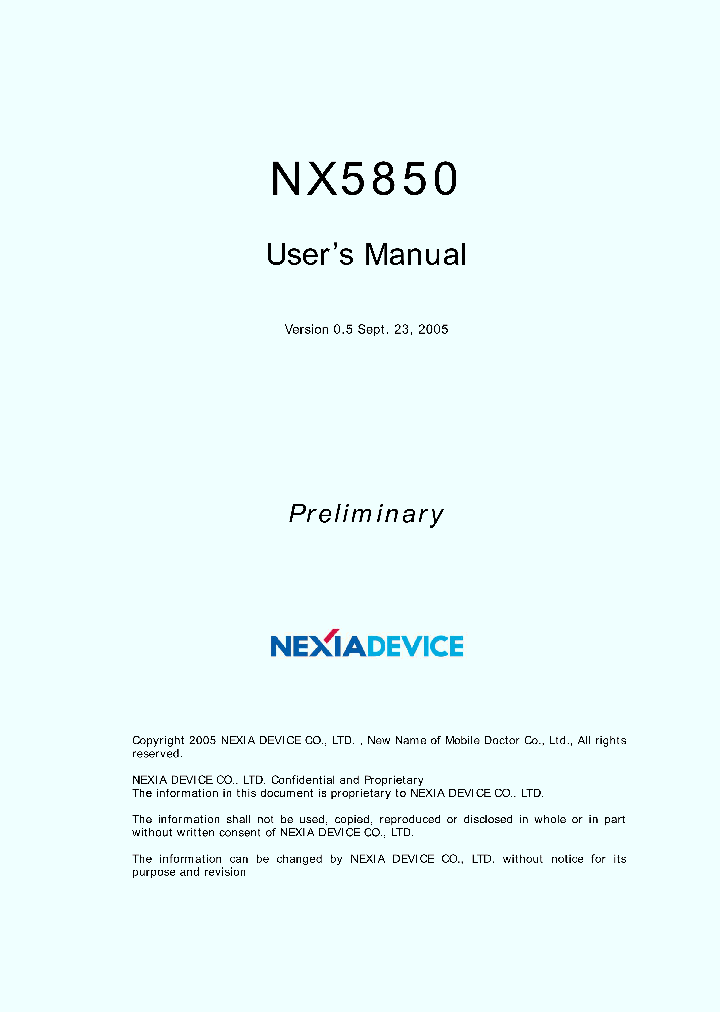 NX5850_1291664.PDF Datasheet