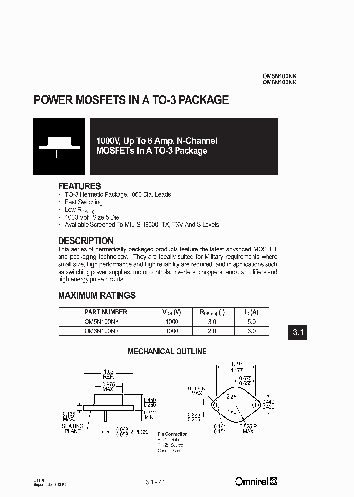 OM6N100NK_1291936.PDF Datasheet