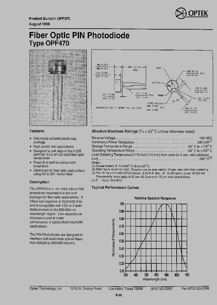 OPF470_1292446.PDF Datasheet