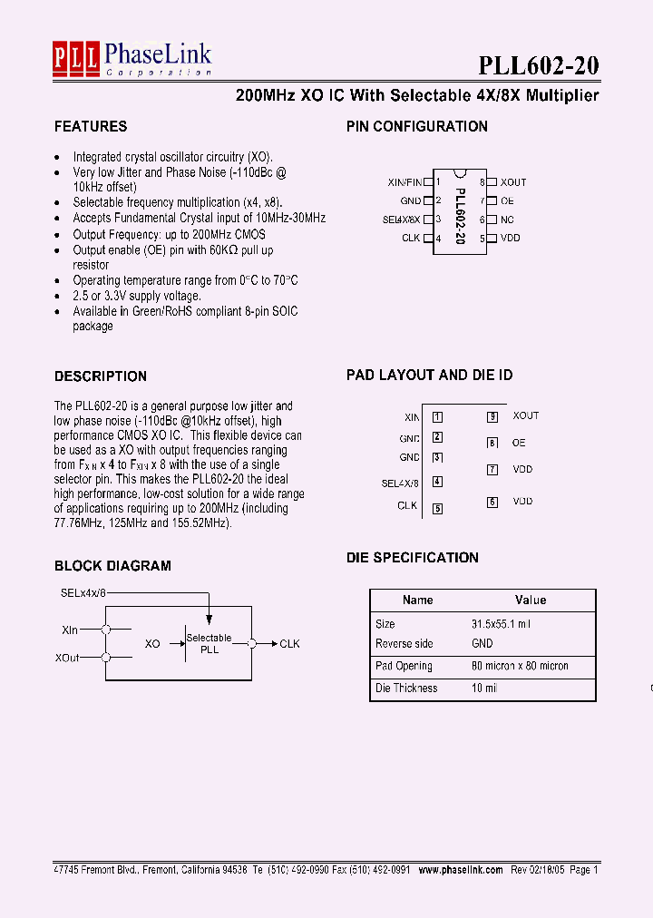 P602-20SC_1293067.PDF Datasheet