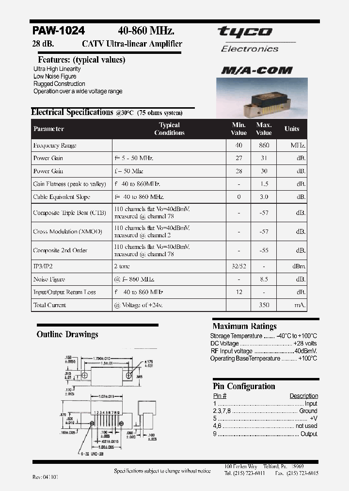 PAW-_1293580.PDF Datasheet