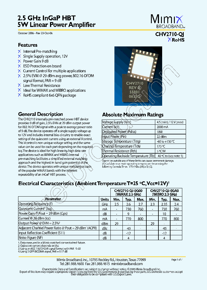 PB-CHV2710-00A0_1293665.PDF Datasheet