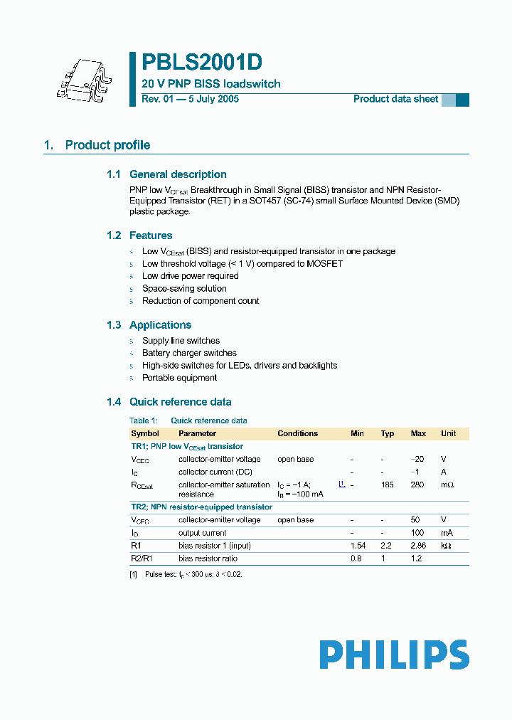 PBLS2001D_1293716.PDF Datasheet