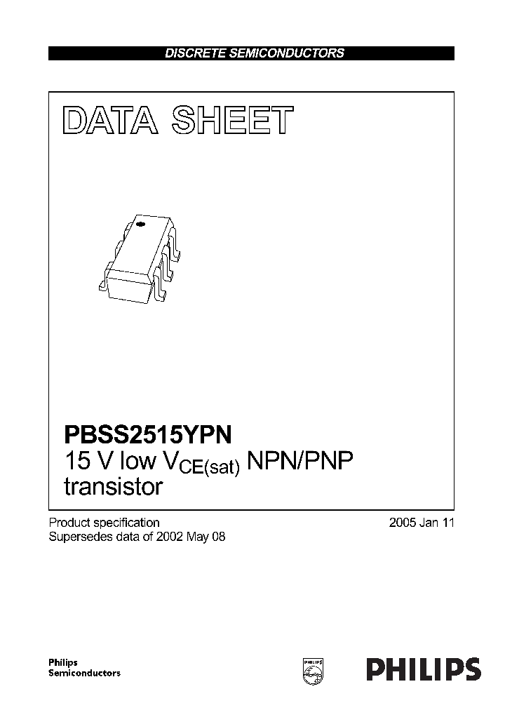 PBSS2515YPN_1293740.PDF Datasheet