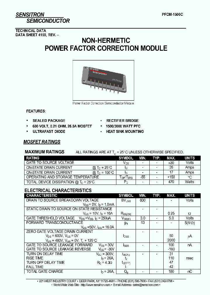 PFCM-1500C_1164546.PDF Datasheet