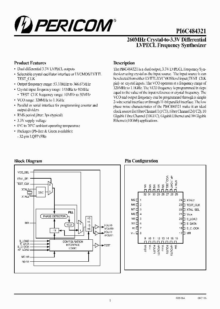 PI6C484321_1122362.PDF Datasheet