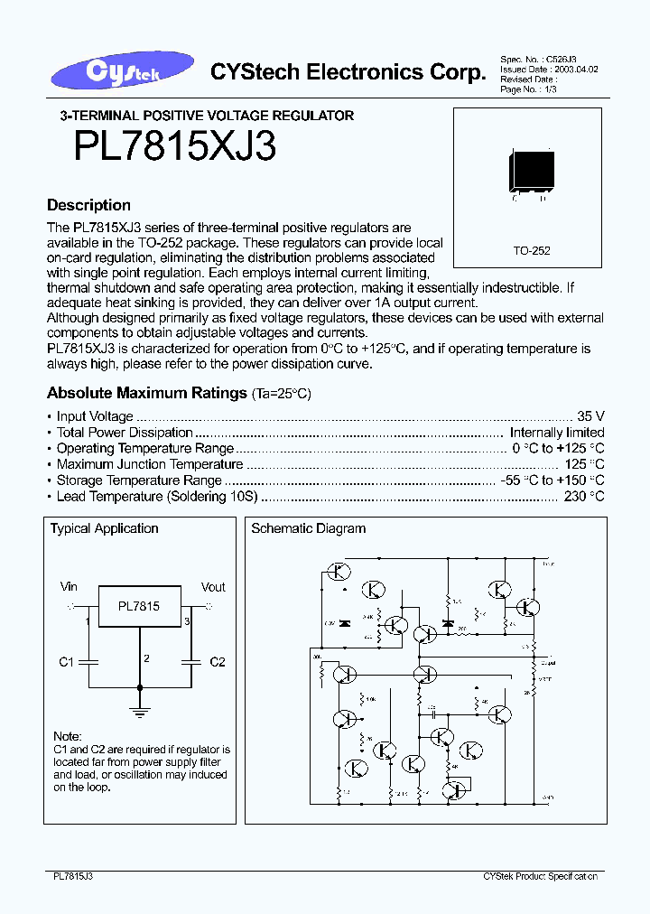 PL7815XJ3_1296433.PDF Datasheet