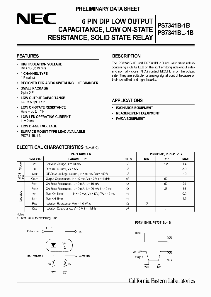 PS7341BL-1B_1297699.PDF Datasheet