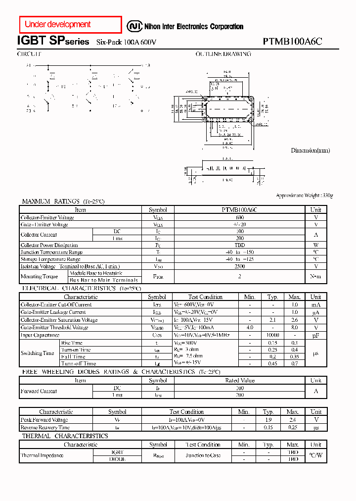 PTMB100A6C_1298345.PDF Datasheet