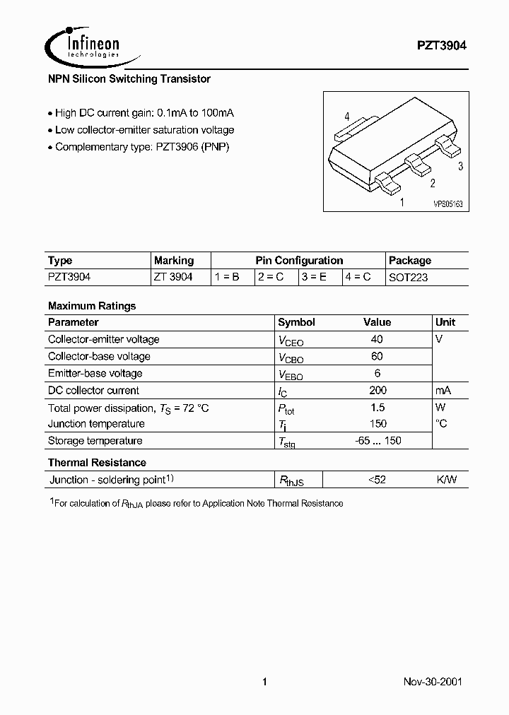 PZT3904_1298592.PDF Datasheet