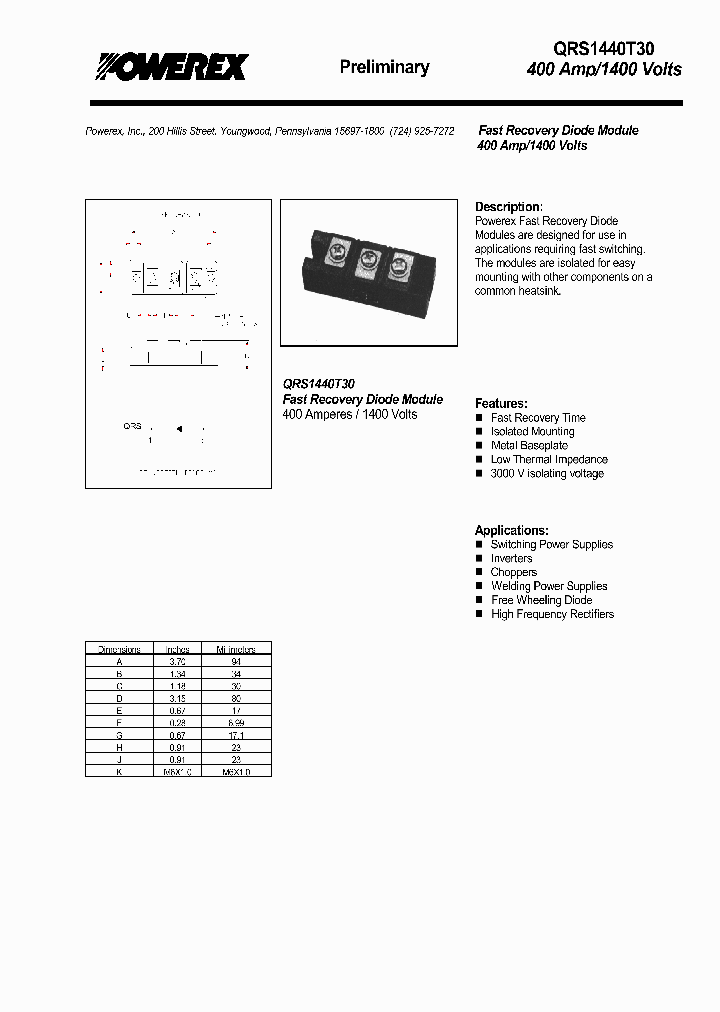 QRS1440T30_1300038.PDF Datasheet
