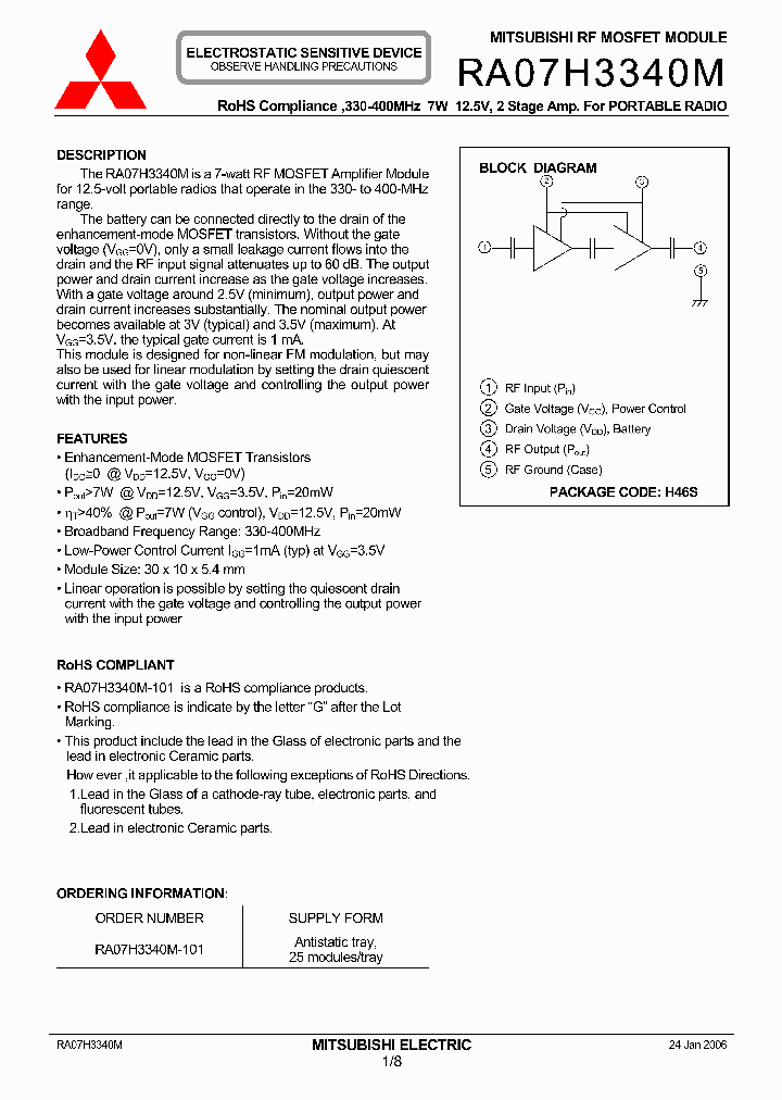 RA07H3340M06_1300547.PDF Datasheet