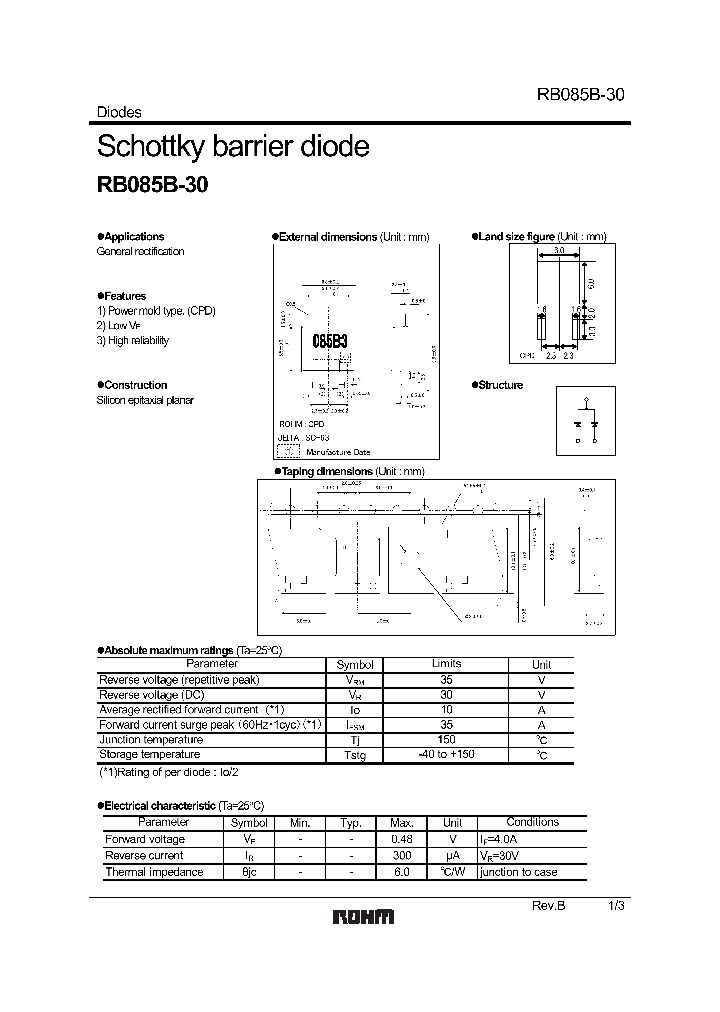 RB085B-30_1181278.PDF Datasheet
