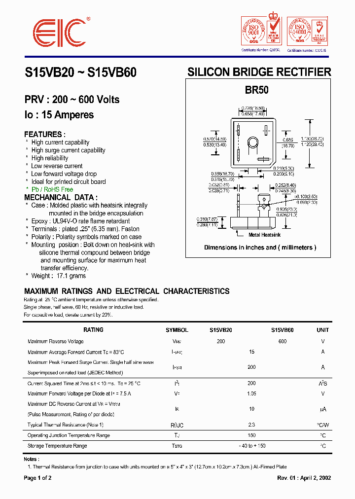 S15VB60_1177992.PDF Datasheet