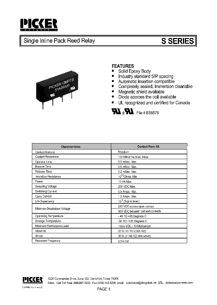 S1A240X00_1303327.PDF Datasheet