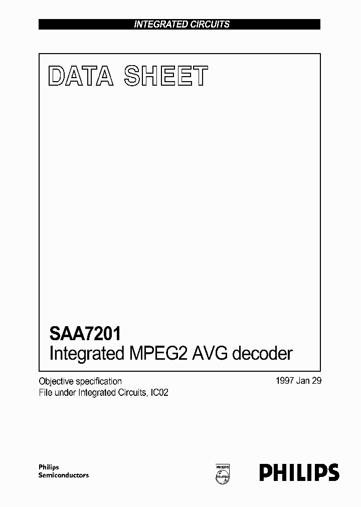 SAA7201H_817790.PDF Datasheet