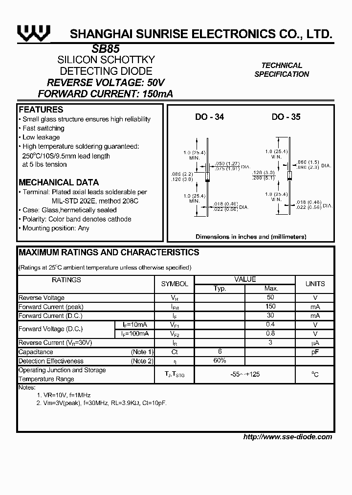 SB85_1305224.PDF Datasheet