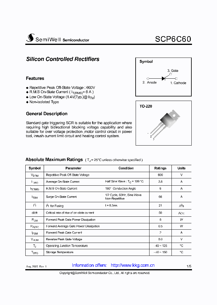 SCP6C60_1305974.PDF Datasheet