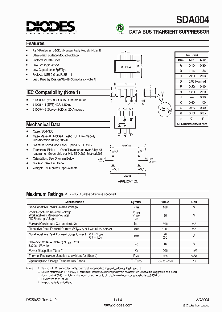 SDA004_1113498.PDF Datasheet