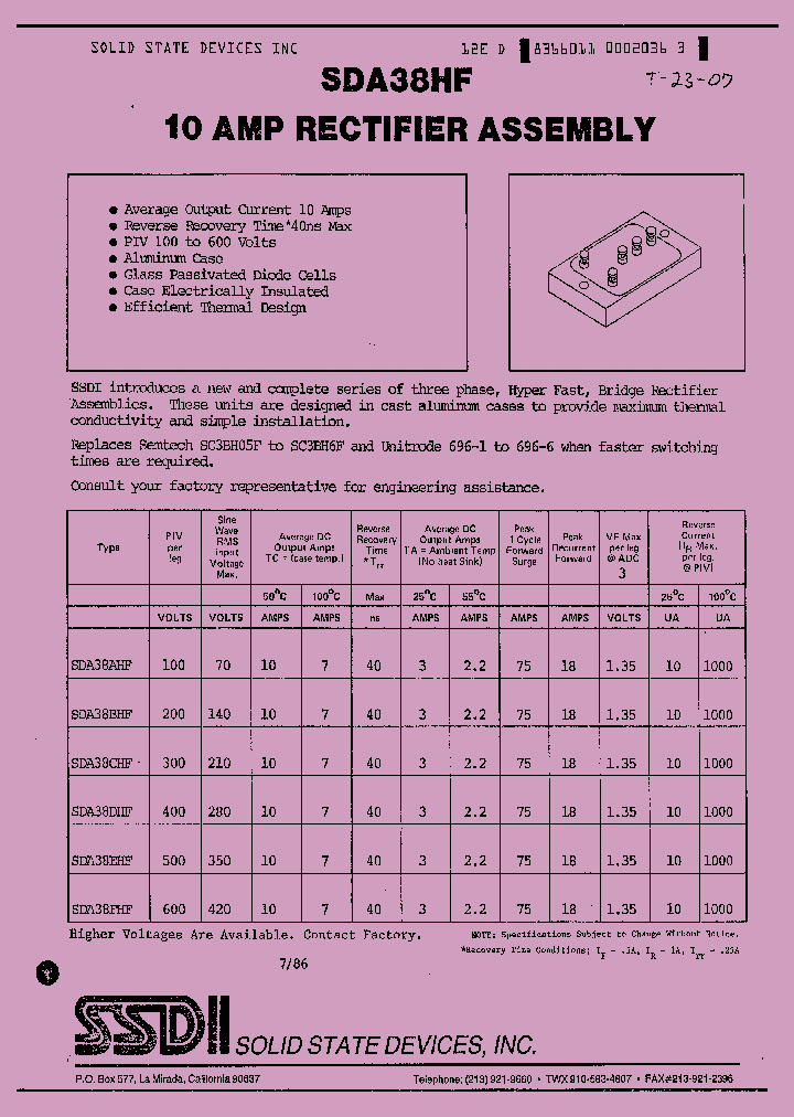 SDA38HF_1306431.PDF Datasheet