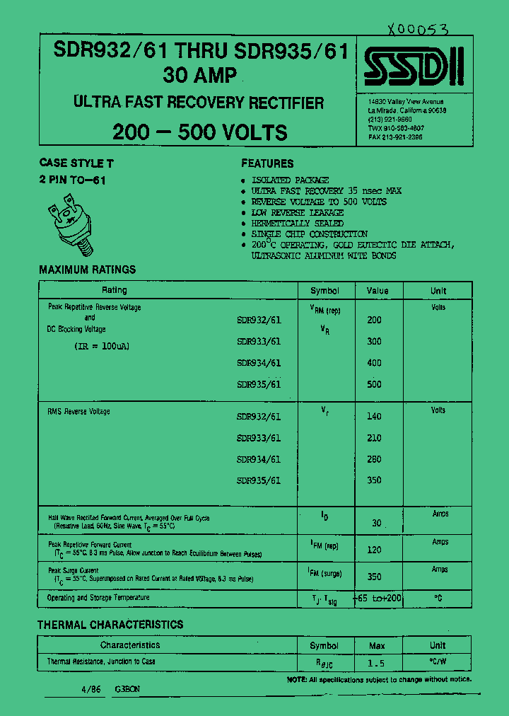 SDR932-61_1306705.PDF Datasheet