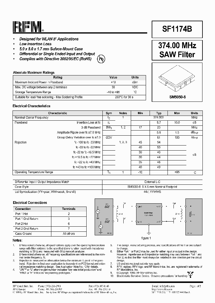 SF1174B_1307204.PDF Datasheet