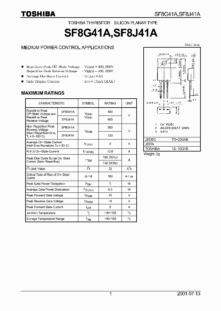 SF8J41A_1307381.PDF Datasheet