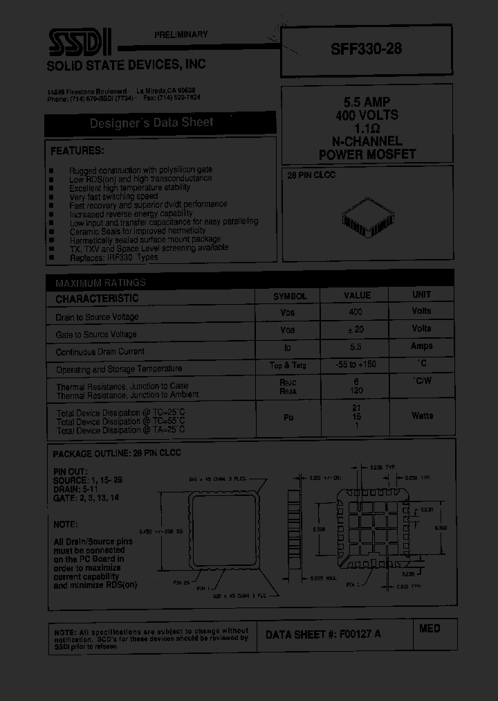 SFF330-28_1307477.PDF Datasheet