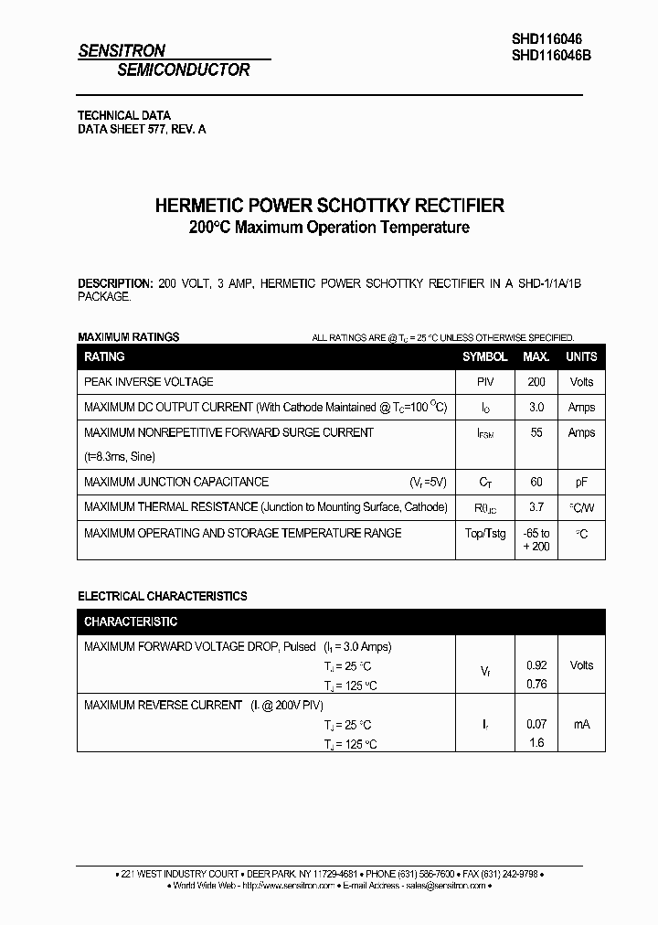 SHD116046_1165057.PDF Datasheet