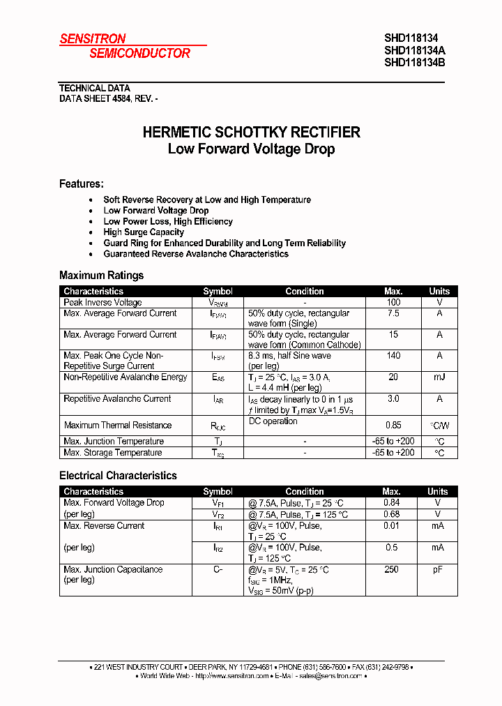SHD118134_1165278.PDF Datasheet