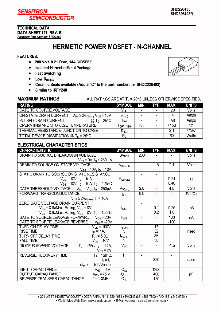 SHD226403_1169411.PDF Datasheet